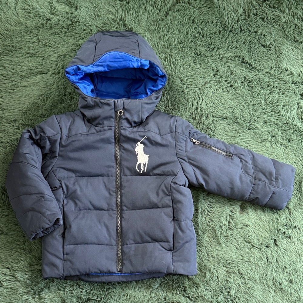Polo by Ralph Lauren Navy Puffer Jacket